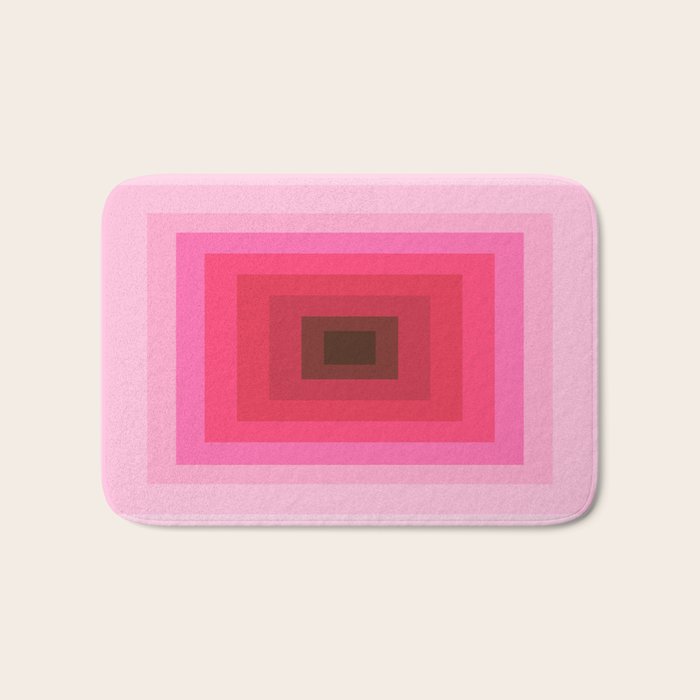 gradient geometric Bath Mat Gallery Image 1