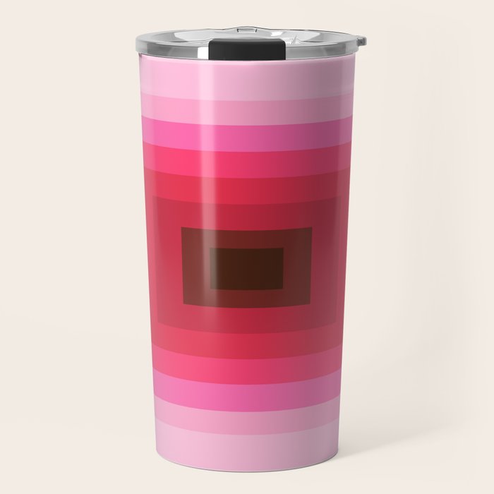 gradient geometric Travel Mug Gallery Image 1