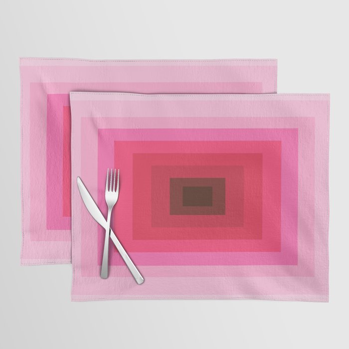 gradient geometric Placemat Gallery Image 1
