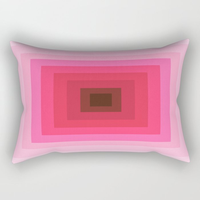 gradient geometric Rectangular Pillow Gallery Image 2