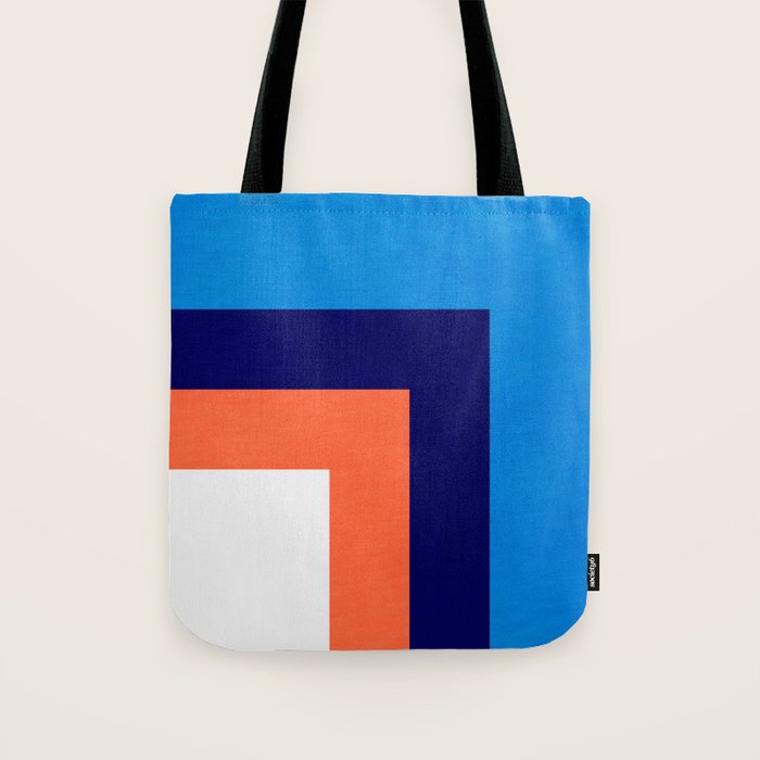 French Riviera: Bauhaus Abstraction 01 Tote Bag Gallery Image 1