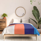 French Riviera: Bauhaus Abstraction 01 Comforter Gallery Image 3
