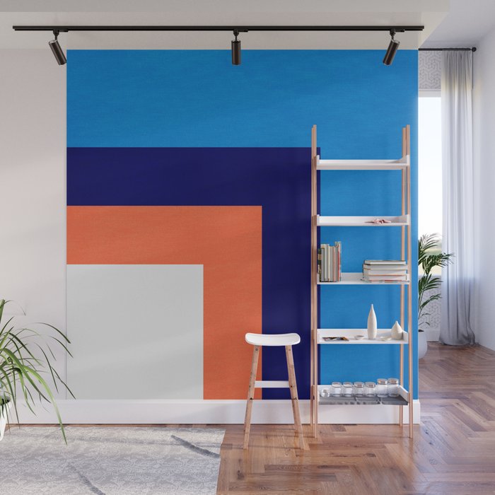 French Riviera: Bauhaus Abstraction 01 Wall Mural Gallery Image 1