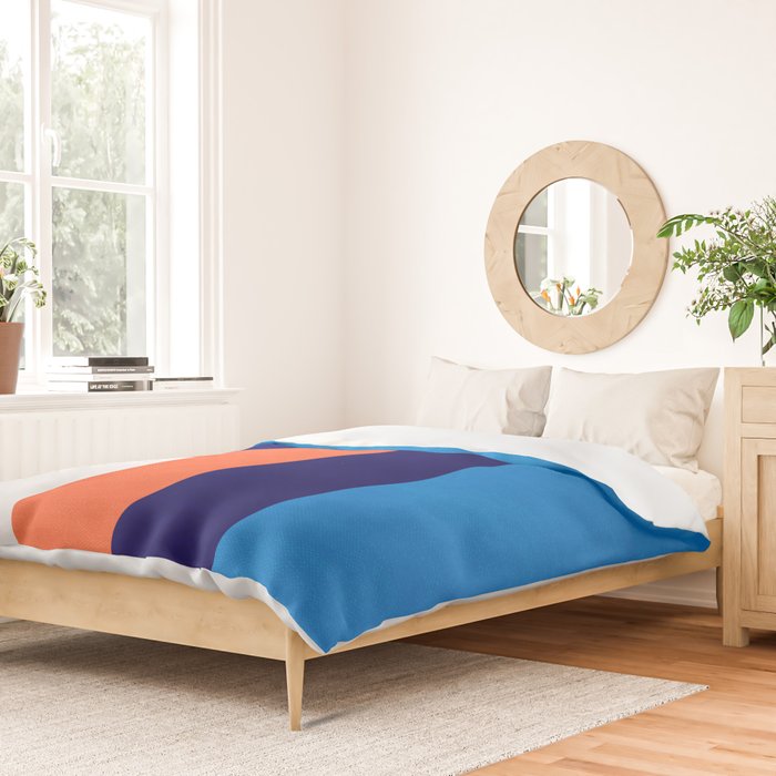 French Riviera: Bauhaus Abstraction 01 Duvet Cover Gallery Image 2