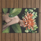 Veiled by Bloom 2 Outdoor Rug Gallery Image 1