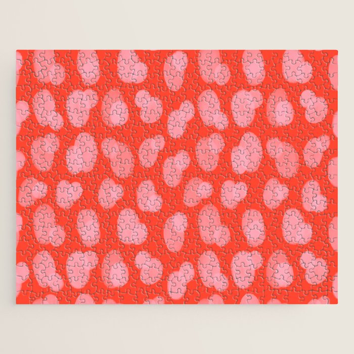 Cute abstract dots Jigsaw Puzzle Gallery Image 1