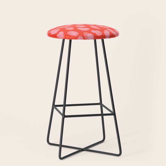 Cute abstract dots Stool Gallery Image 1