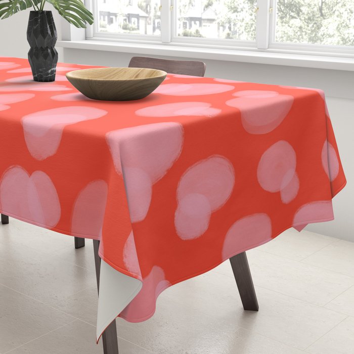 Cute abstract dots Tablecloth Gallery Image 3