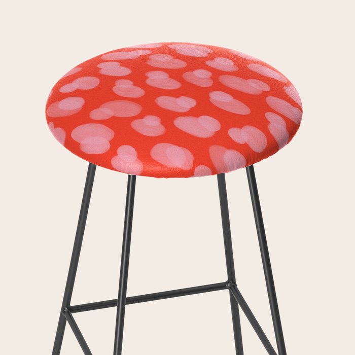 Cute abstract dots Stool Gallery Image 2