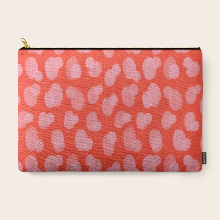 Cute abstract dots Carry All Pouch Gallery Image 3