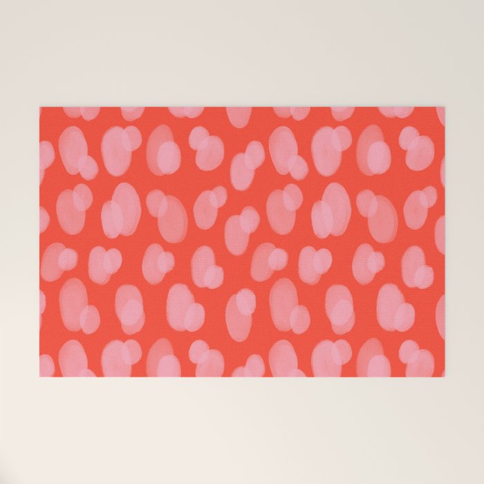 Cute abstract dots Welcome Mat Gallery Image 1