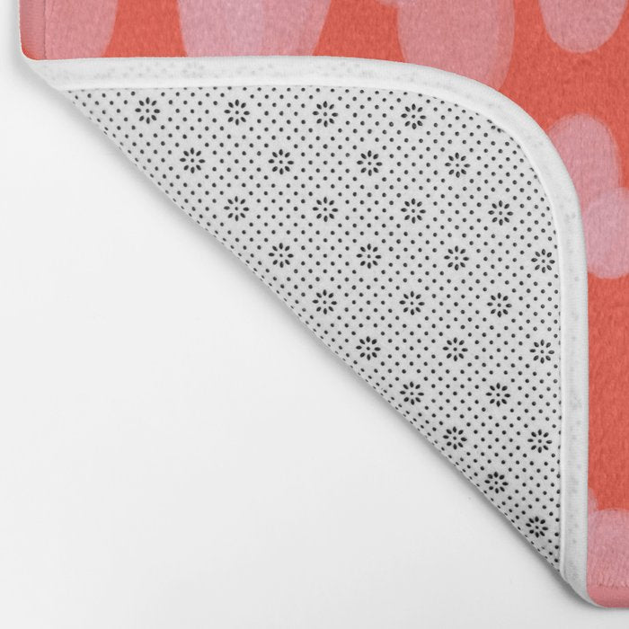 Cute abstract dots Bath Mat Gallery Image 2