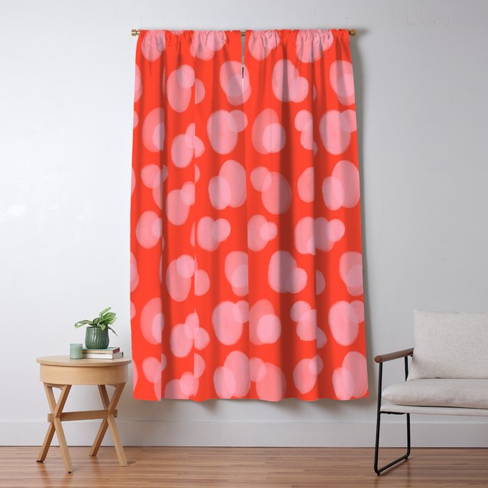Cute abstract dots Window Curtain Gallery Image 1