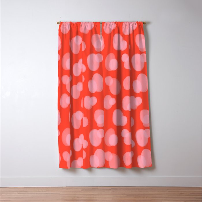 Cute abstract dots Window Curtain Gallery Image 3