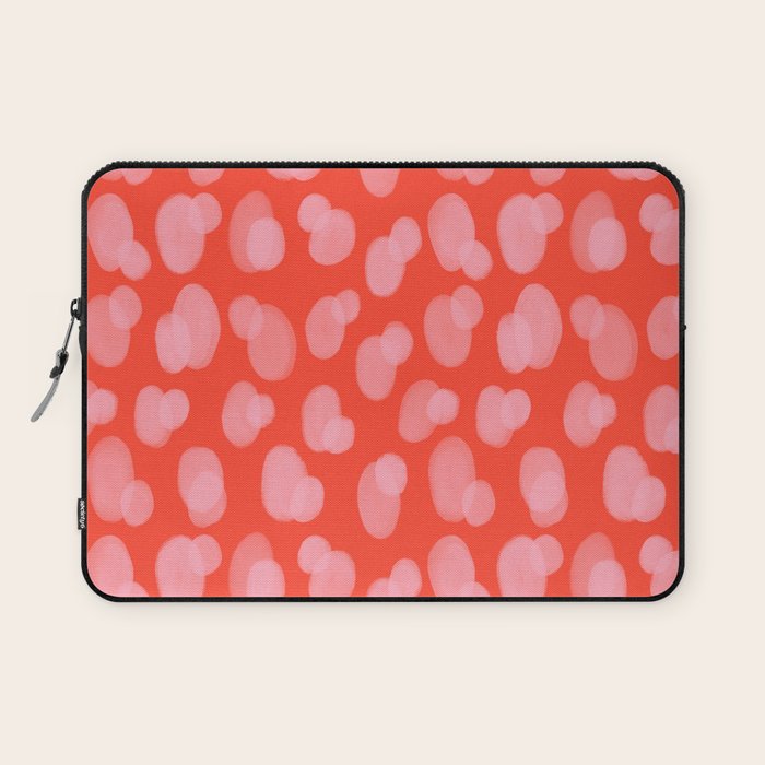 Cute abstract dots Laptop Sleeve Gallery Image 1