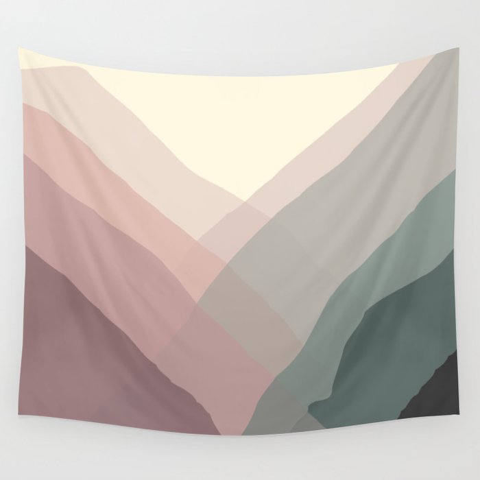 Mountain mood Wall Tapestry Gallery Image 4