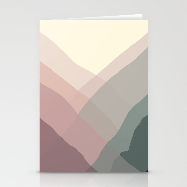 Mountain mood Stationery Card Gallery Image 2