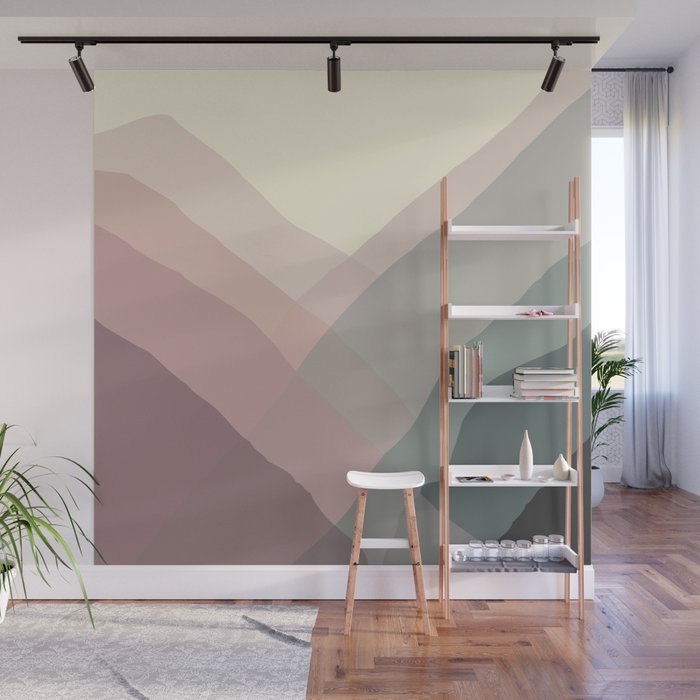 Mountain mood Wall Mural Gallery Image 1