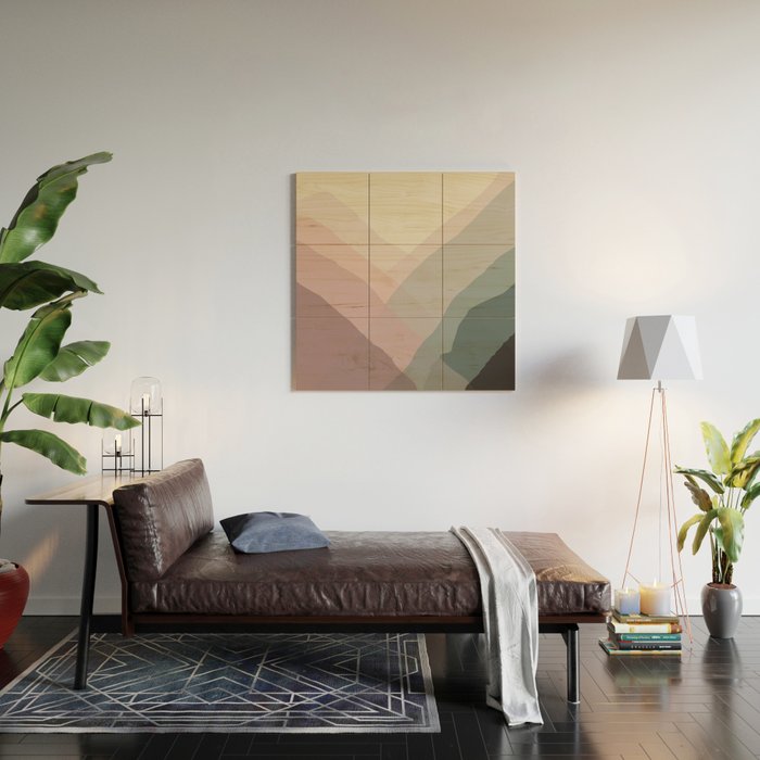 Mountain mood Wood Wall Art Gallery Image 2