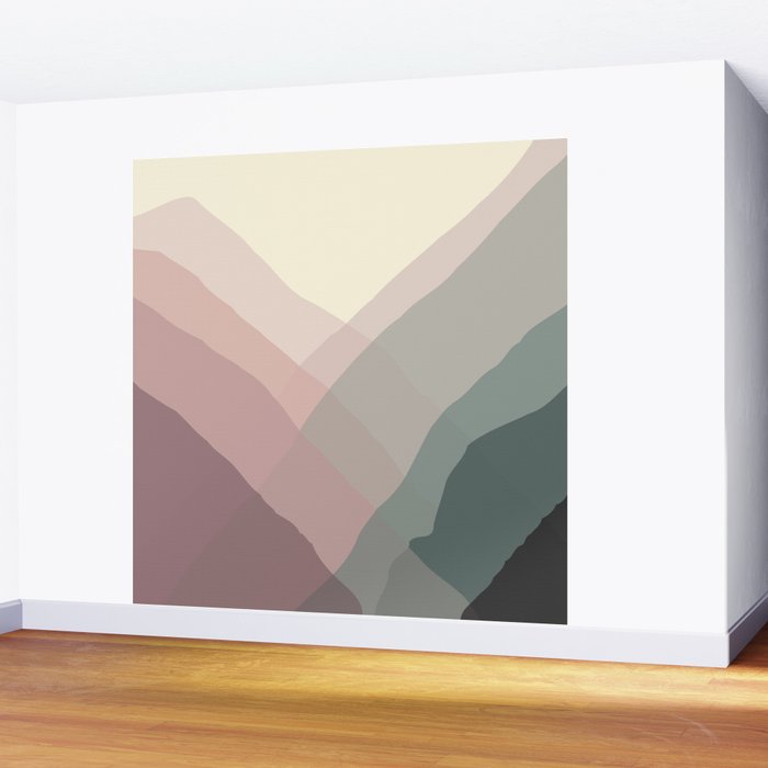 Mountain mood Wall Mural Gallery Image 2