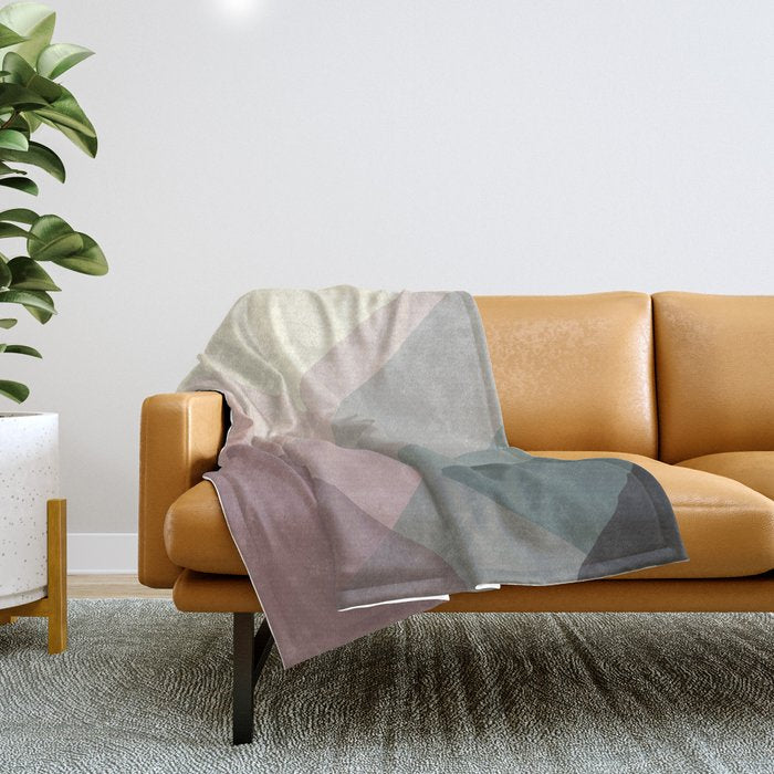 Mountain mood Throw Blanket Gallery Image 1