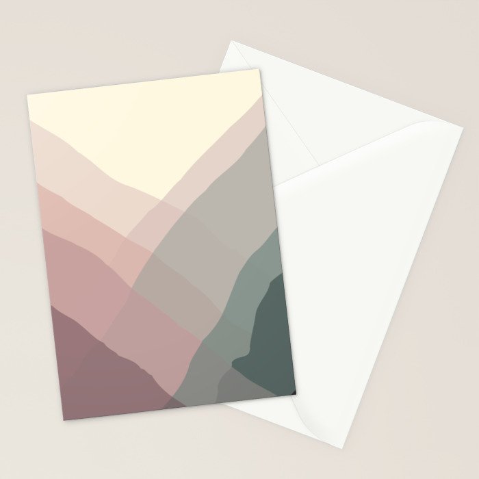 Mountain mood Stationery Card Gallery Image 2