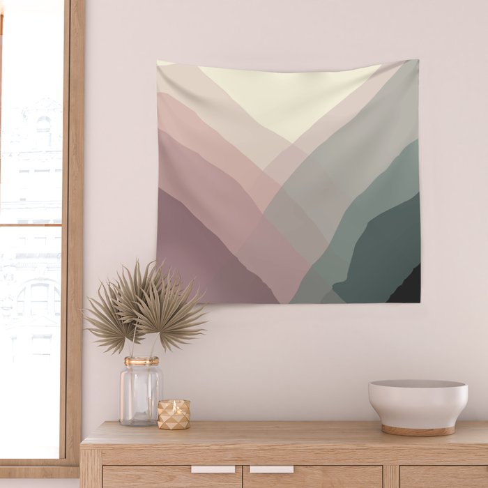 Mountain mood Wall Tapestry Gallery Image 2