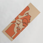 Abstract Faces 10 Yoga Mat Gallery Image 1