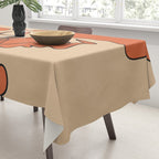 Abstract Faces 10 Tablecloth Gallery Image 3
