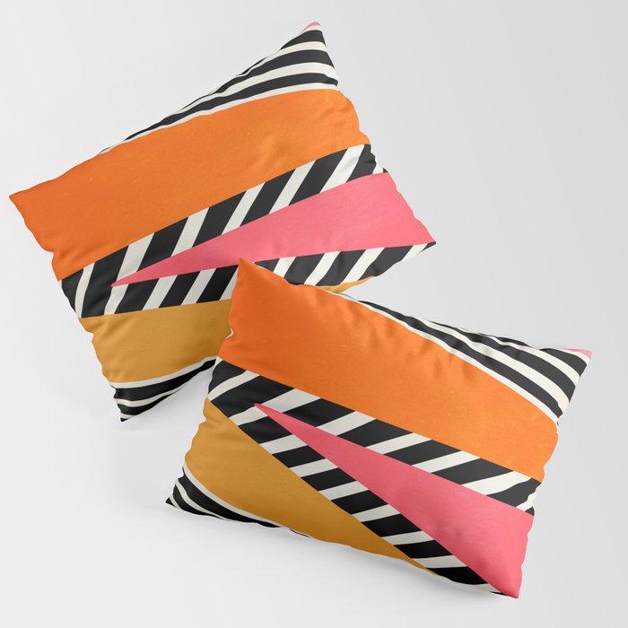 Mid Century Abstraction | PATTERN 02: The Retro Edition Pillow Sham Gallery Image 1
