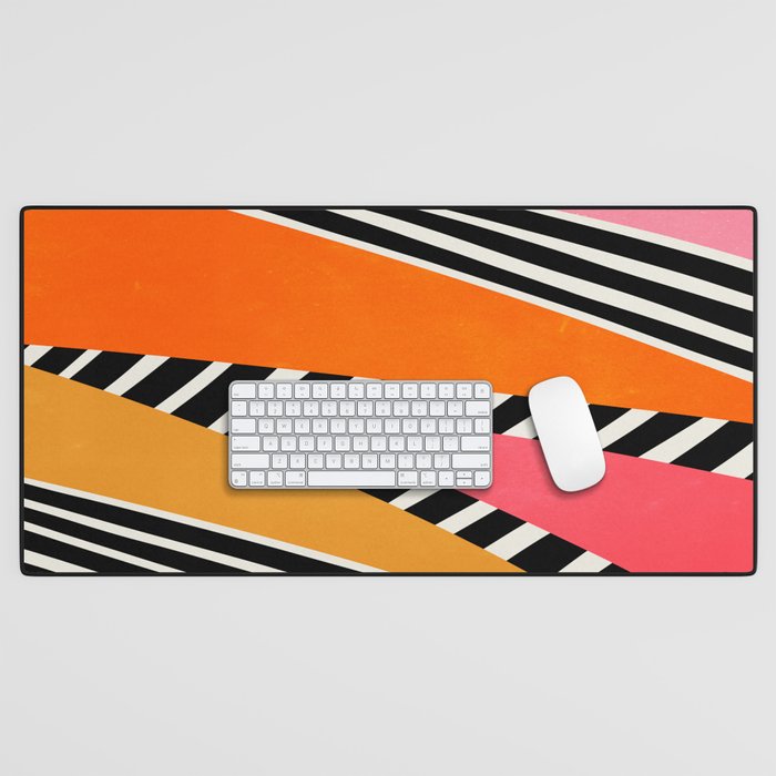 Mid Century Abstraction | PATTERN 02: The Retro Edition Desk Mat Gallery Image 1