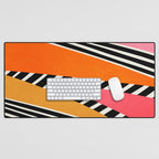 Mid Century Abstraction | PATTERN 02: The Retro Edition Desk Mat Gallery Image 1