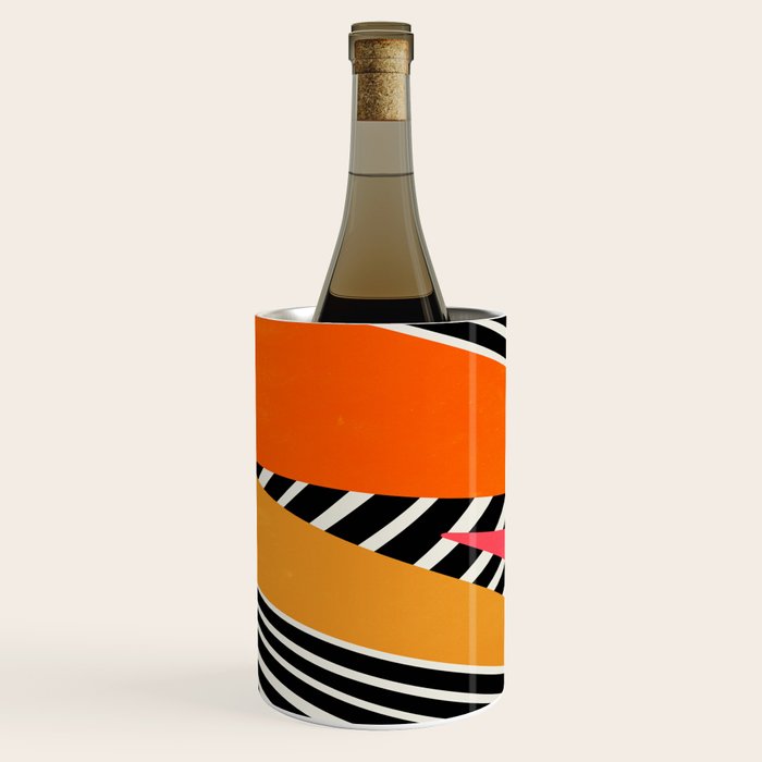 Mid Century Abstraction | PATTERN 02: The Retro Edition Wine Chiller Gallery Image 2