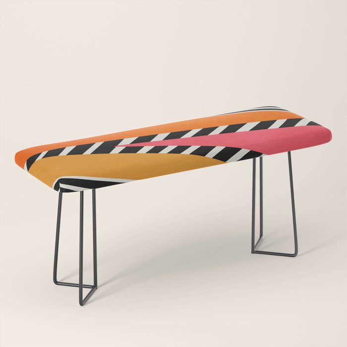 Mid Century Abstraction | PATTERN 02: The Retro Edition Bench Gallery Image 1