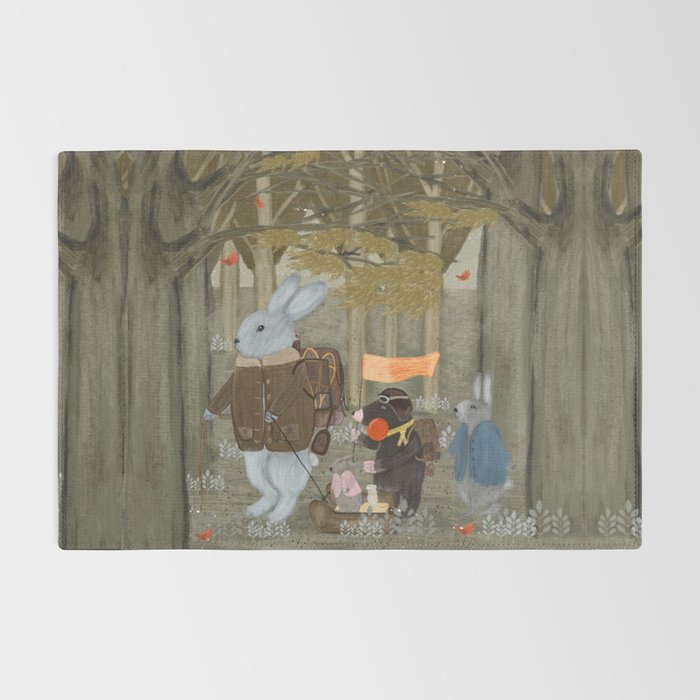 a little woodland adventure Rug Gallery Image 2