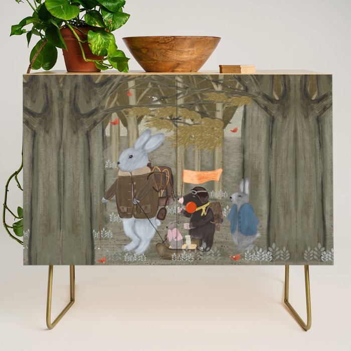 a little woodland adventure Credenza Gallery Image 1