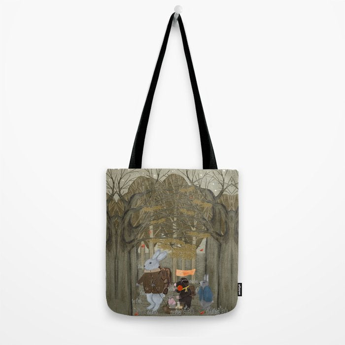 a little woodland adventure Tote Bag Gallery Image 2