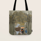 a little woodland adventure Tote Bag Gallery Image 1