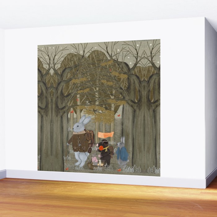 a little woodland adventure Wall Mural Gallery Image 2