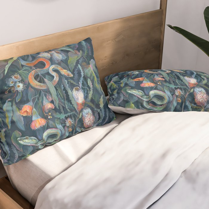Snake Banksia Forest Pillow Sham Gallery Image 2