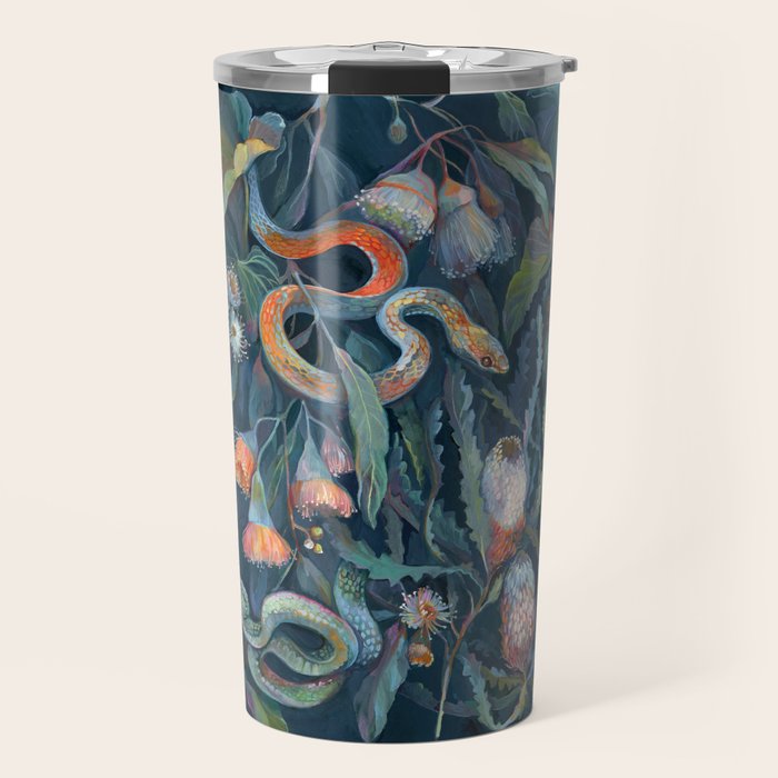 Snake Banksia Forest Travel Mug Gallery Image 1