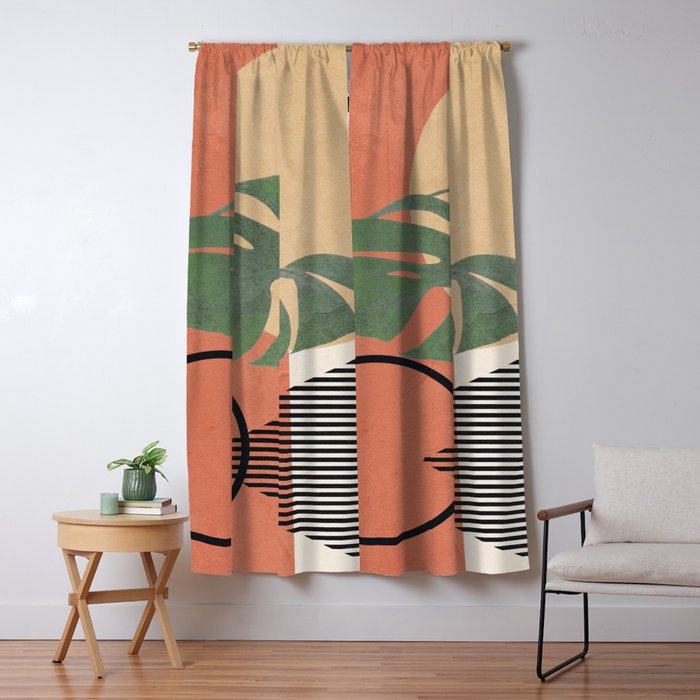 Nature Geometry I Window Curtain Gallery Image 5
