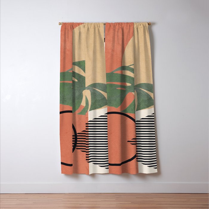 Nature Geometry I Window Curtain Gallery Image 3