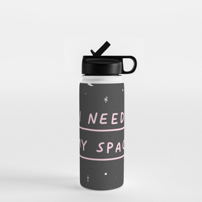 I Need My Space Water Bottle Gallery Image 1