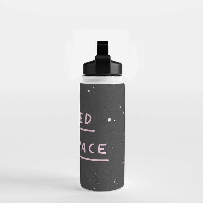I Need My Space Water Bottle Gallery Image 2