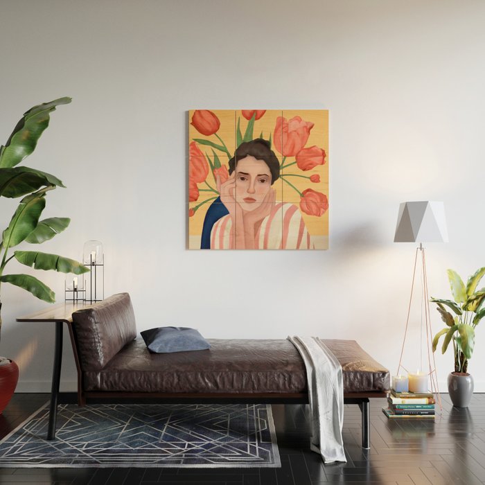 She is the Spring Wood Wall Art Gallery Image 2