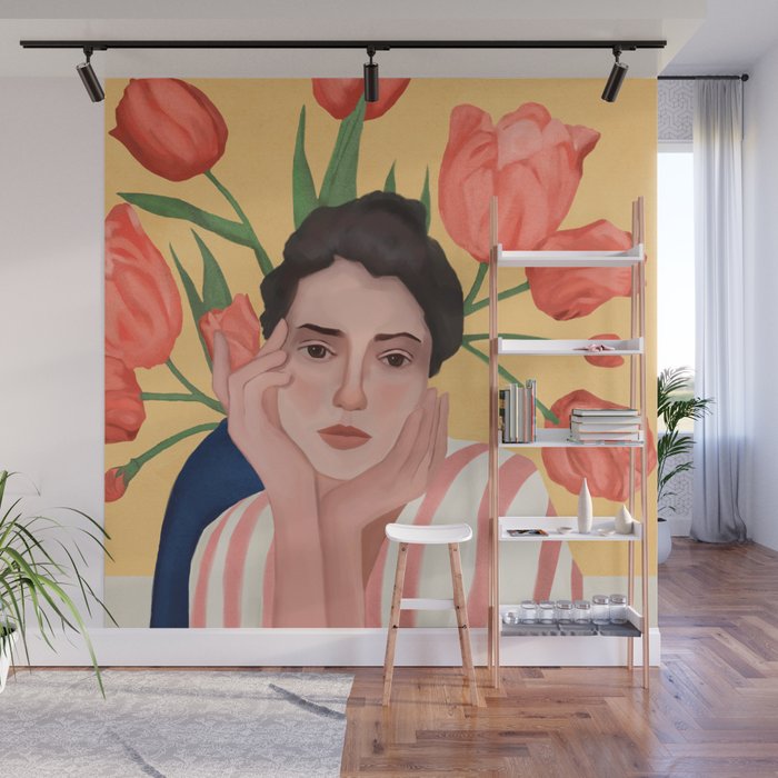 She is the Spring Wall Mural Gallery Image 1