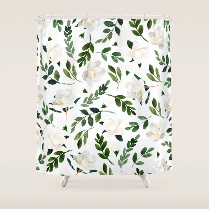 Magnolia Shower Curtain Gallery Image 1