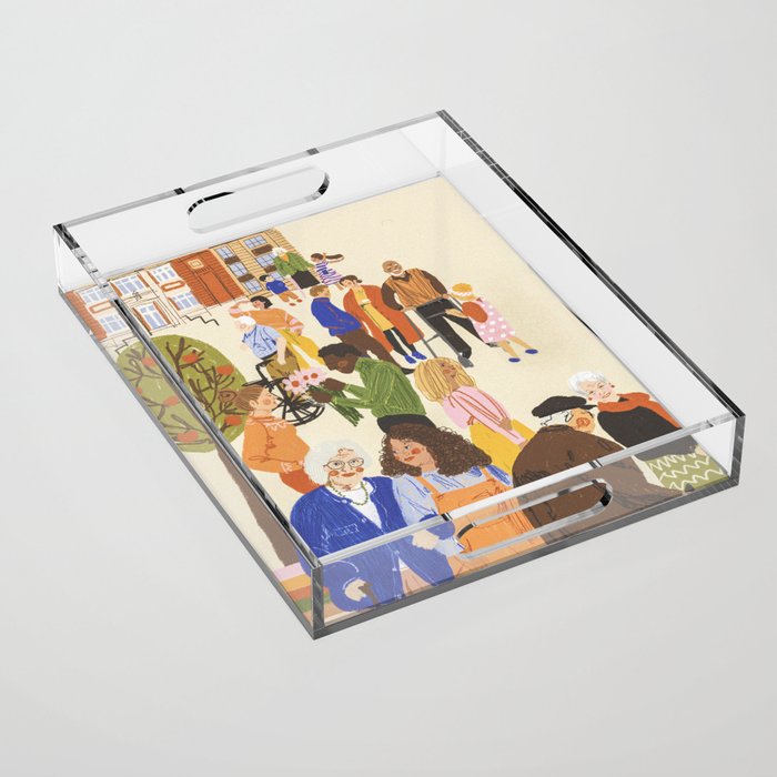 We Live Together Acrylic Tray Gallery Image 1
