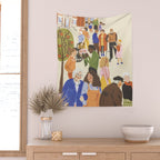 We Live Together Wall Tapestry Gallery Image 2